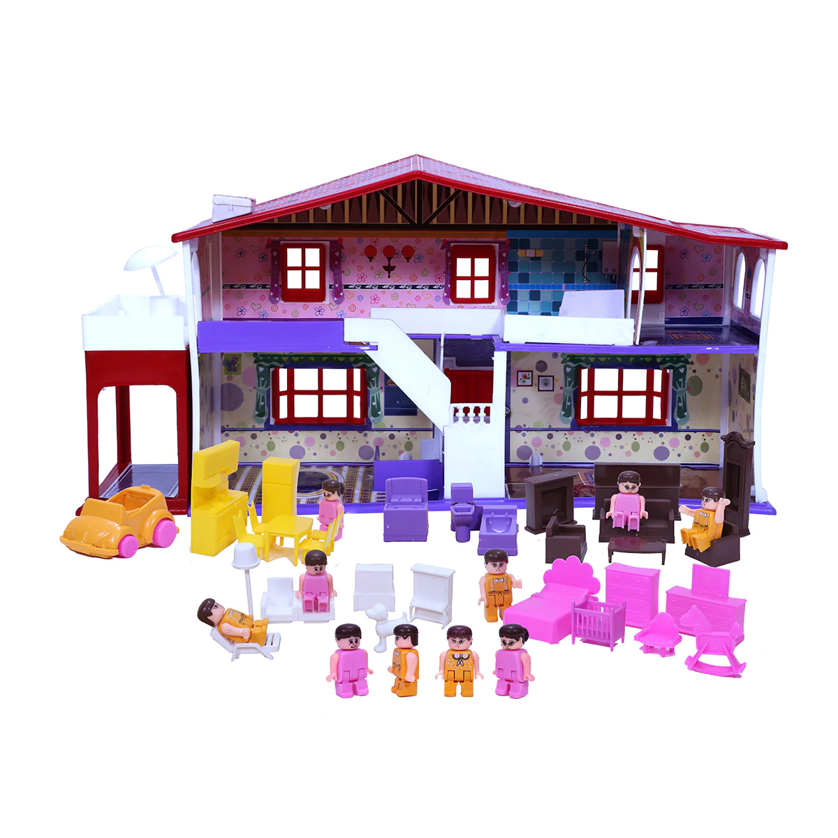 Toyzone My Deluxe Doll House (50pcs)