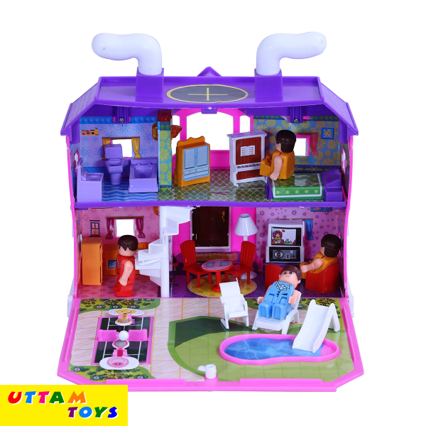 Toyzone My Family Doll House (35pcs)