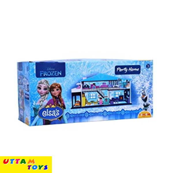 Toyzone Frozen Party Home Doll House (50pcs)