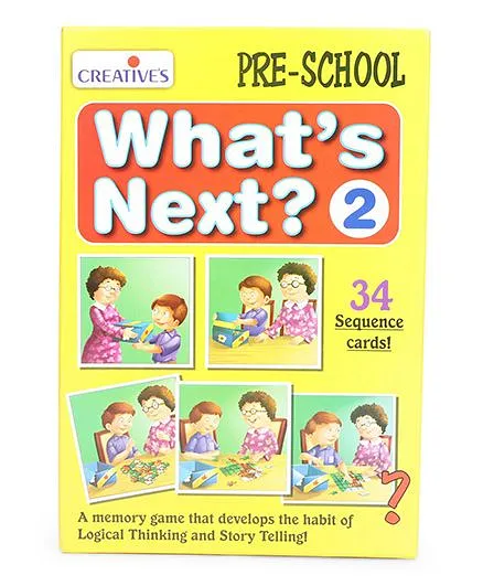 Creative's Pre School What's Next 2 - 34 Cards