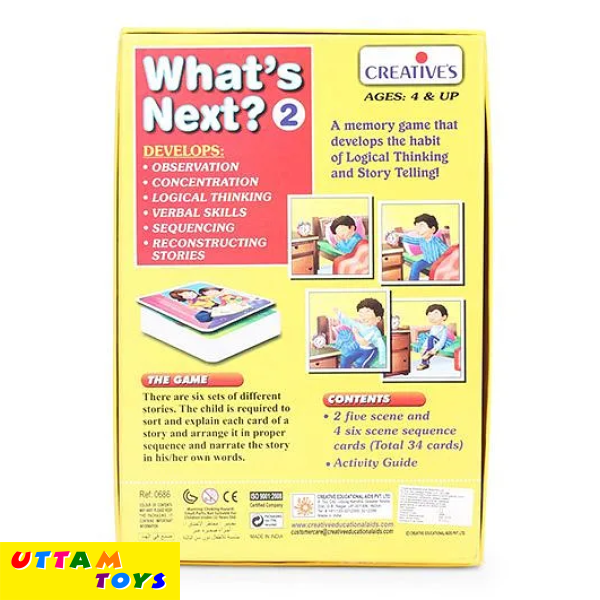 Creative's Pre School What's Next 2 - 34 Cards