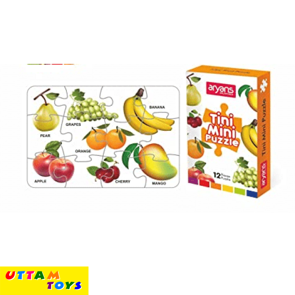 Aryans Tini Mini Puzzles Fruits