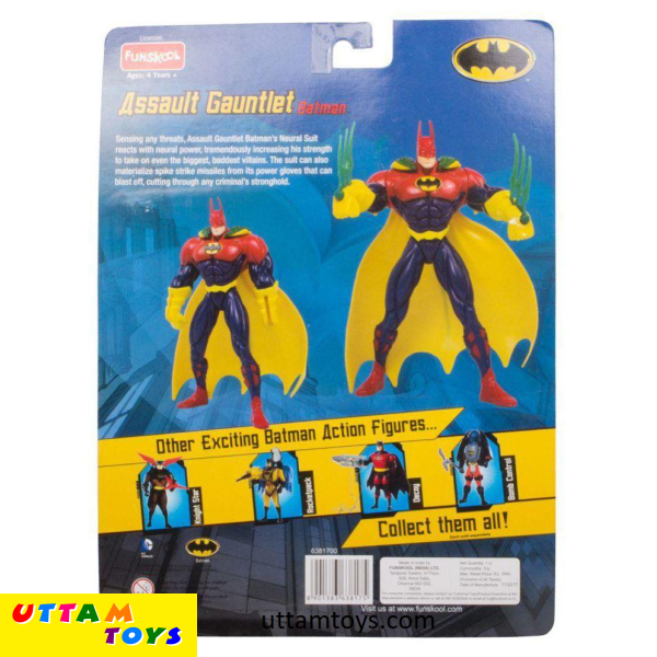 funskool assault gauntlet batman