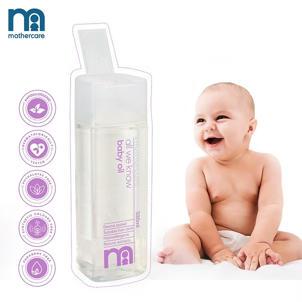 Mothercare All We Know Baby Oil 300ml