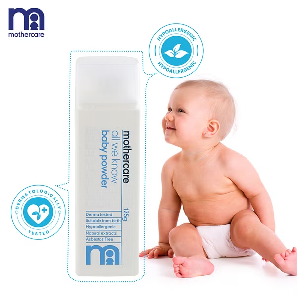 Mothercare all we know baby powder 250g