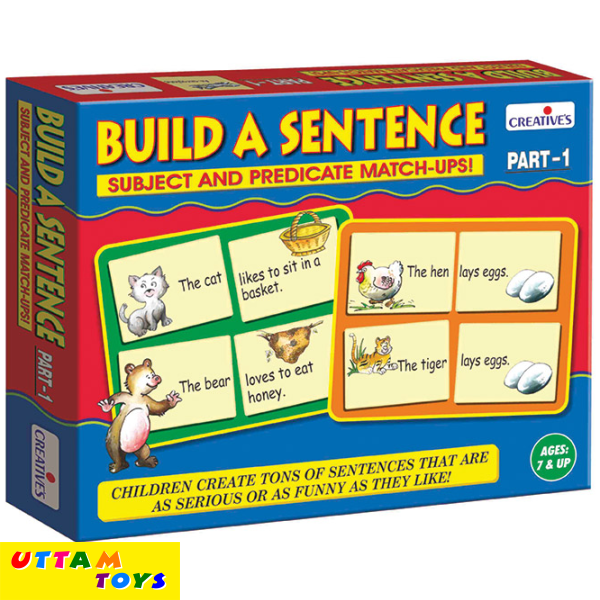 Creative's Build a Sentence Part – 1