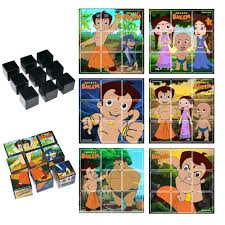 Buddyz Chhota Bheem Clever Blocks (Multicolor)