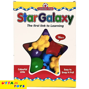 Darshan Toys Preschool Infant Links Star Galaxy for Babies Develops Color Recognition & Teaches Basic Counting Activity Toys