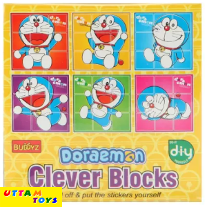 Buddyz Doraemon Clever Blocks (Multicolor)