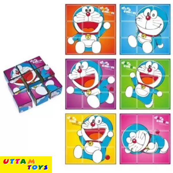 Buddyz Doraemon Clever Blocks (Multicolor)