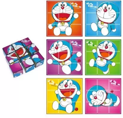 Buddyz Doraemon Clever Blocks (Multicolor)