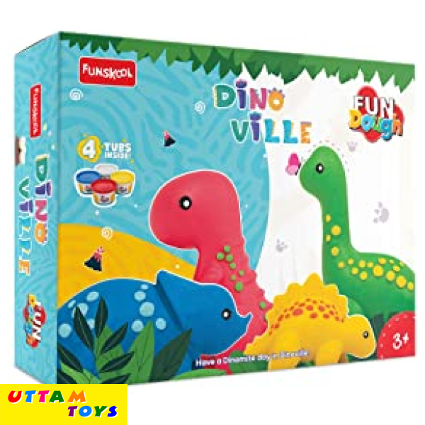 Funskool Fundough Playset Dino Ville