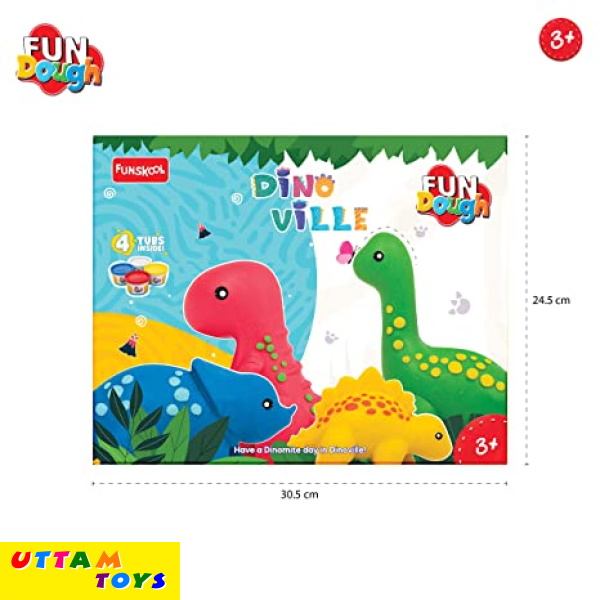 Funskool Fundough Playset Dino Ville