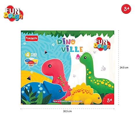 Funskool Fundough Playset Dino Ville