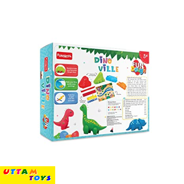 Funskool Fundough Playset Dino Ville