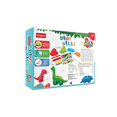 Funskool Fundough Playset Dino Ville