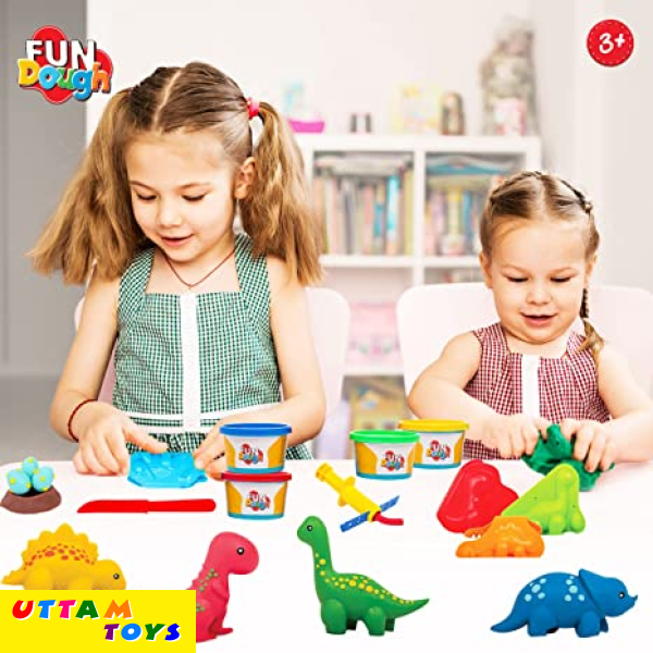 Funskool Fundough Playset Dino Ville