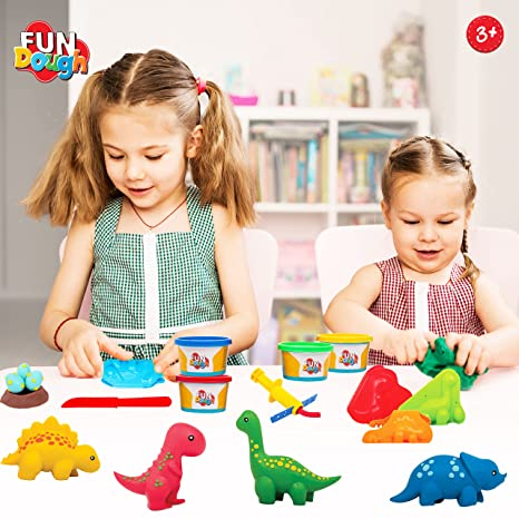 Funskool Fundough Playset Dino Ville