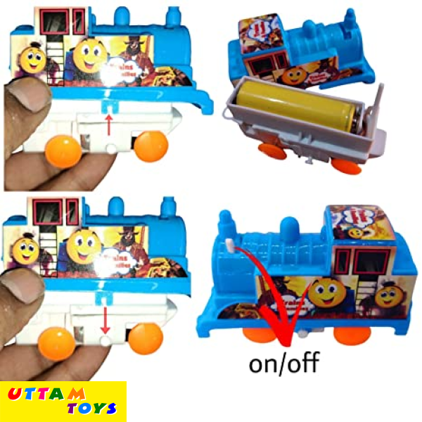 Gauge Electric Train Set Stylish Train Toys Gift for Kids (Pack of 1)