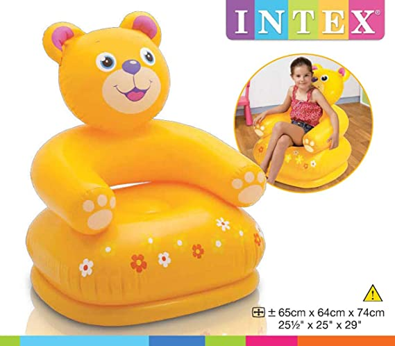 Intex Air Inflatable Chair-Yellow