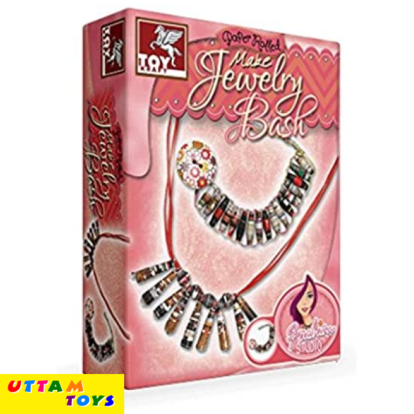 ToyKraft Make Jewellry Bash, Multi Color