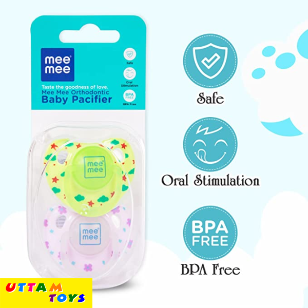 Mee Mee Baby Pacifier, Orthodontic Nipple