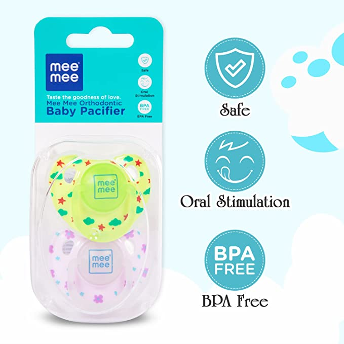 Mee Mee Baby Pacifier, Orthodontic Nipple