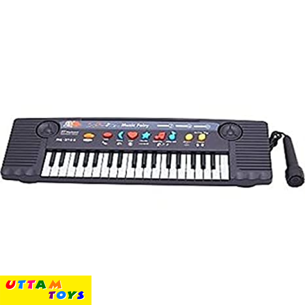 Mq-3700 Music Fairy 37 Keys Electronic Keyboard Piano with Microphone 3 Tone and 8 Rhythm for Kids