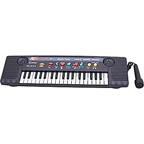 Mq-3700 Music Fairy 37 Keys Electronic Keyboard Piano with Microphone 3 Tone and 8 Rhythm for Kids