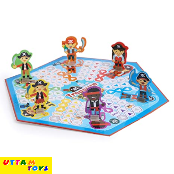 ToyTub Pirates Hexa Ludo with 3D Pirates