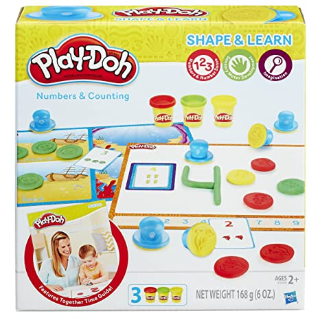 Play-Doh Shape & Learn Numbers & Counting