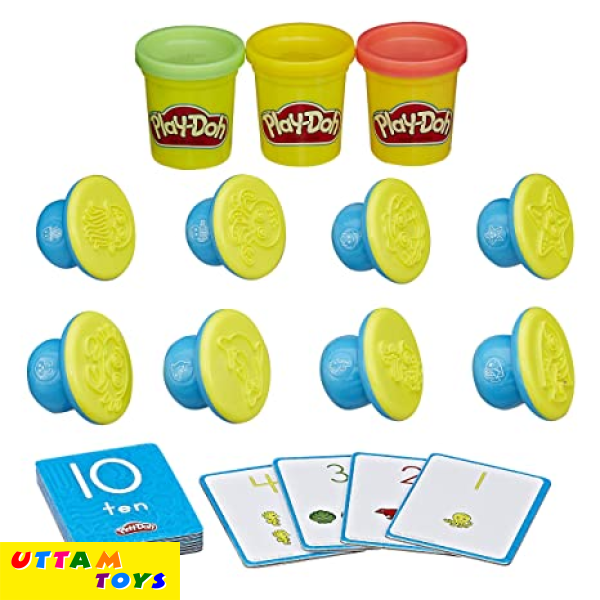 Play-Doh Shape & Learn Numbers & Counting