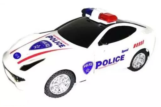 New 3D Light Police Car Toy for Kids