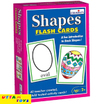 Creative Educational Shapes - Flash Cards (Multi-Color)