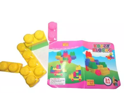 Suraj Toys Buzzy Blocks 31 Pcs