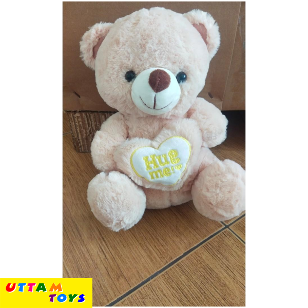 Uttam Toys Hug Me Bear Stuffed Toy With Heart