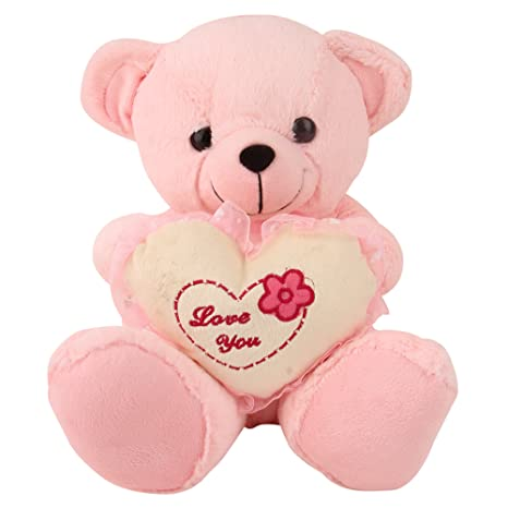 Uttam Toys Soft Toy Teddy Bear with Heart