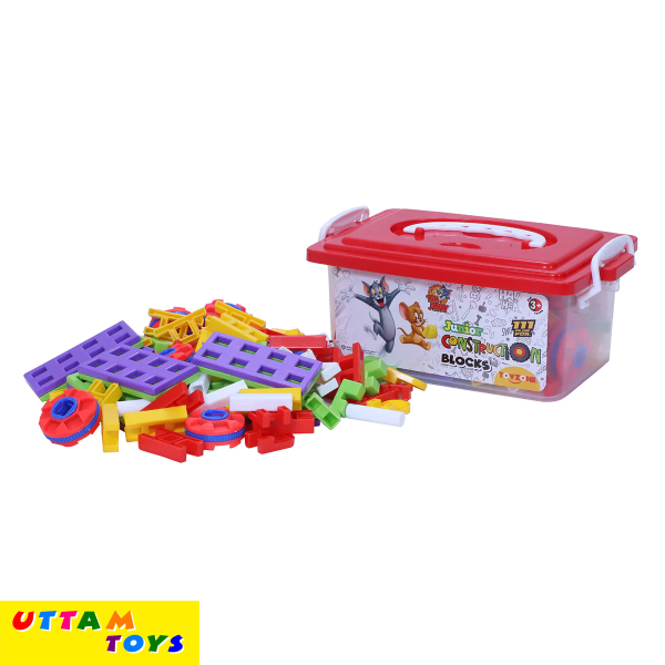 Toyzone Tom & Jerry Junior Construction Blocks (111pcs)