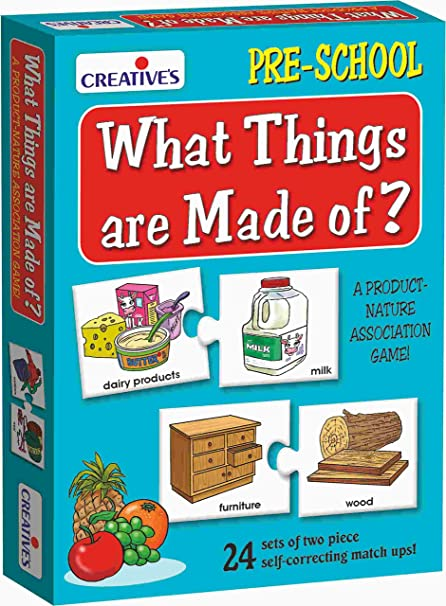 Creative Educational Pre-school What Things Are Made Of