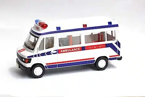 Centy Toys Tmp 207 Ambulance,Plastic,White