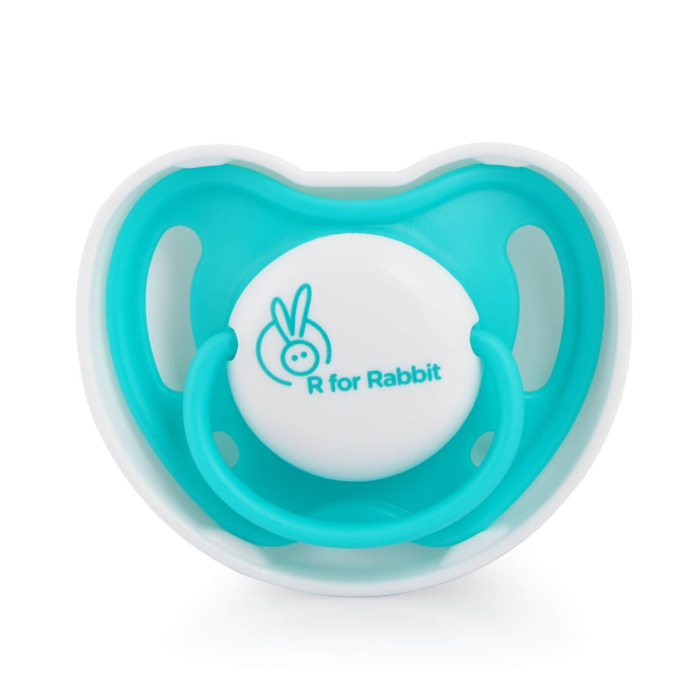 Apple Pacifier Ultra Soft Silicone Nipple (L), Blue