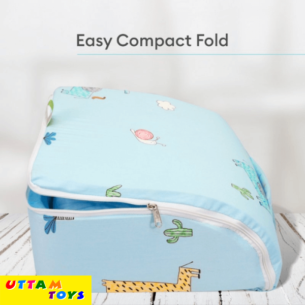 R For Rabbit Baby Nest Lite Bed - Easy Compact Fold, Zip Clouser, Carry Like Bag, Travel Friendly