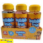 Uttam Toys Legion Toys Multicolor Bubble Inc Bottles (3 Pcs -165 Ml)