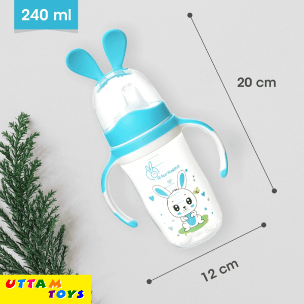 R for Rabbit Bunny Baby Spout Sippy Cup Bottle -240 ML