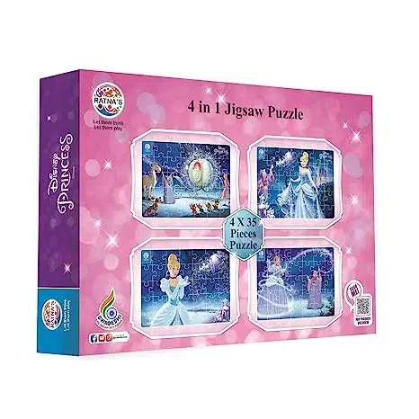 Ratna's Disney Princess Ariel 4in1 Jigsaw puzzle