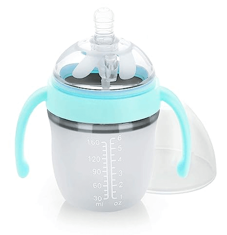 R for Rabbit First Feed Baby Silicon Feeding Bottle with Anti Colic for New Born Babies