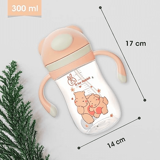 R for Rabbit Premium Hippo Baby Straw Sipper Bottle