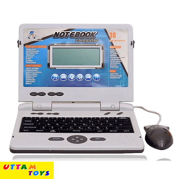 Uttam Toys Activities Notebook Computer for Kid with Mouse