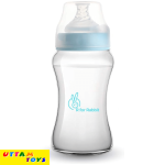 R for Rabbit First Feed Plastic PP Baby Feeding Nipple Milk Bottle with Anti Colic for New Born Babies