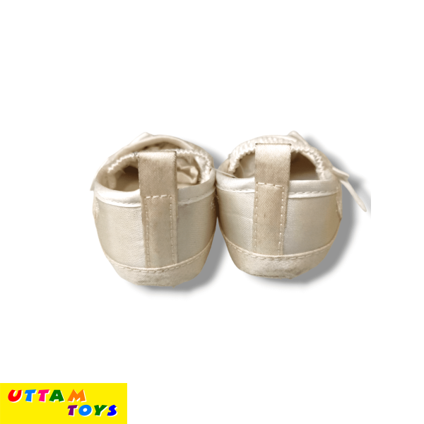 Mee Mee Baby Shoe for New Born Baby Infant Booty - White